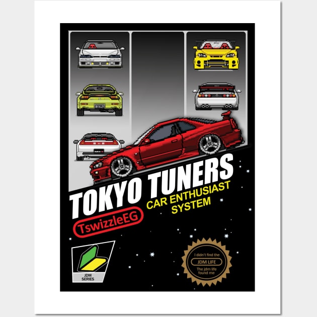 Tokyo Tuners Wall Art by hoddynoddy